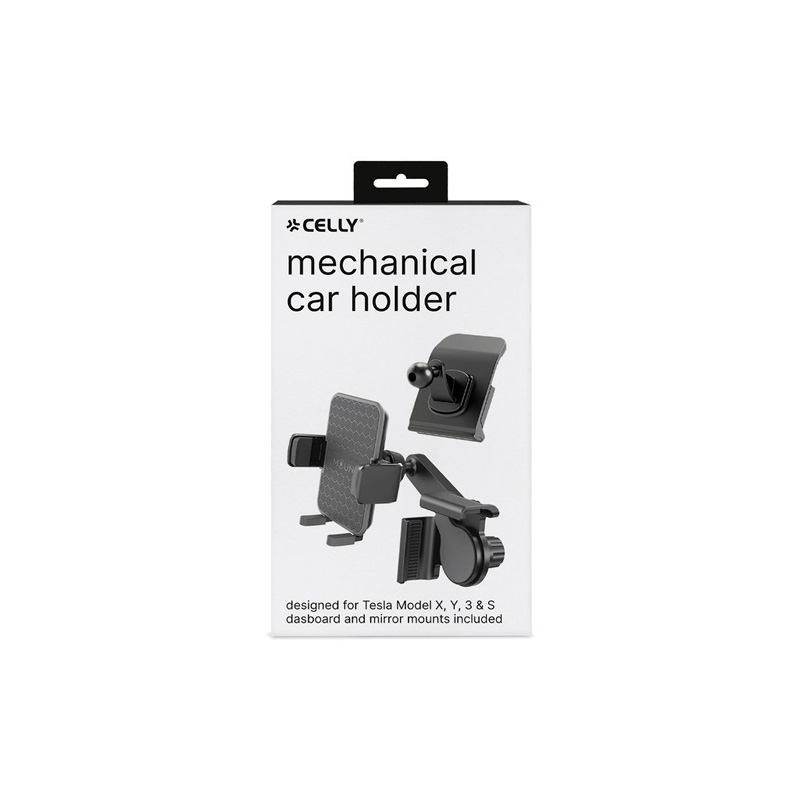 Celly smartphone Holder Mount Plus  Tesla Model 3, S, X and Y