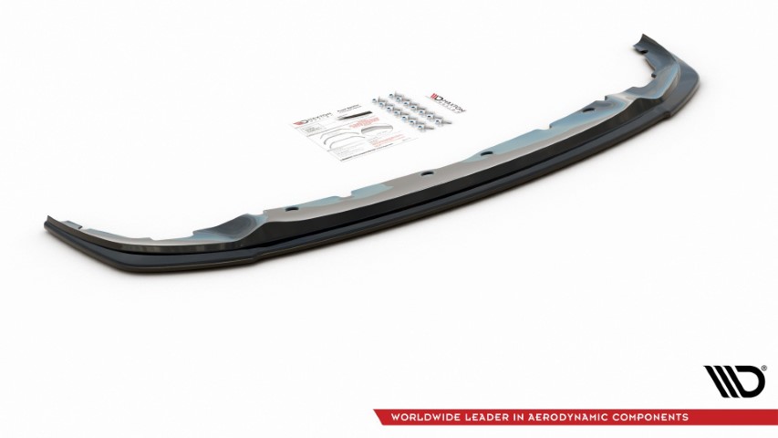 Voorspoiler passend voor BMW 1 Serie F40 M-Pack/ M135i Glans Zwart V1