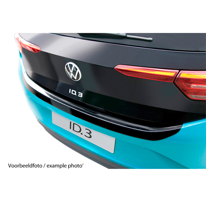 ABS Rear bumper protector  Audi A4 B7 Avant 2004-2008 Gloss black