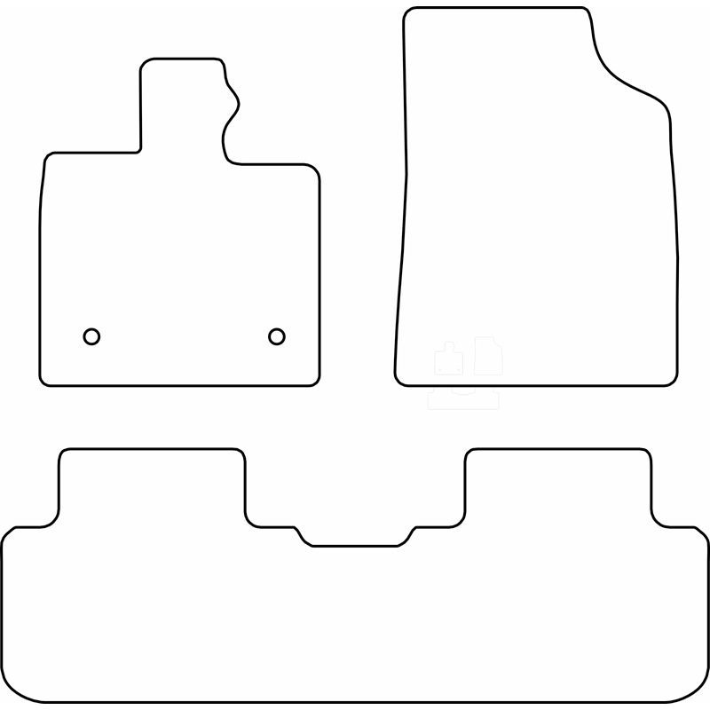 Set car mats  BYD SEAL U DM-i Hybrid 2024- excl. EV
