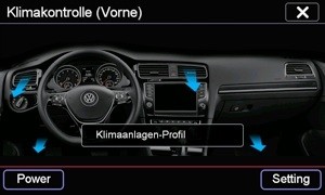 ESX Vision VN810 VW-G7 DAB VW Golf VII multi media iGo 3d naviga