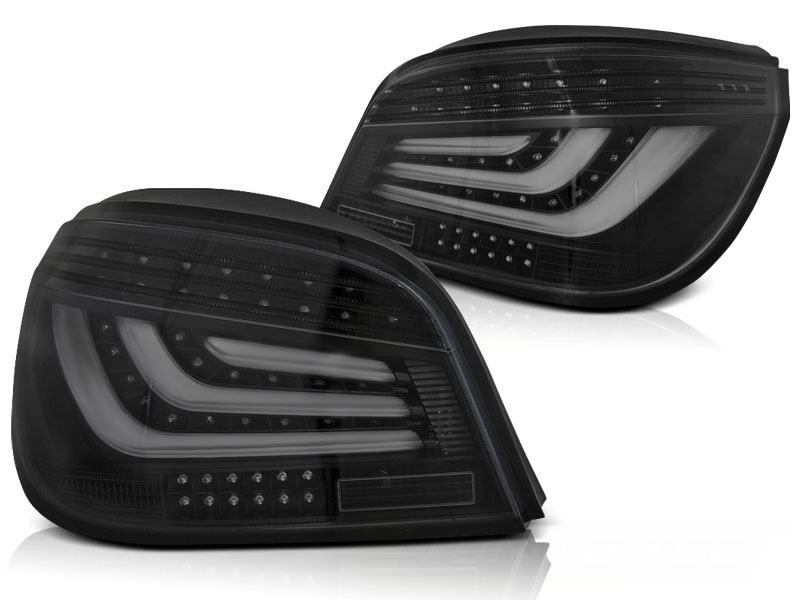 Taillights 3D LED Getint / Clear BMW E60 Limousine '07 - '10