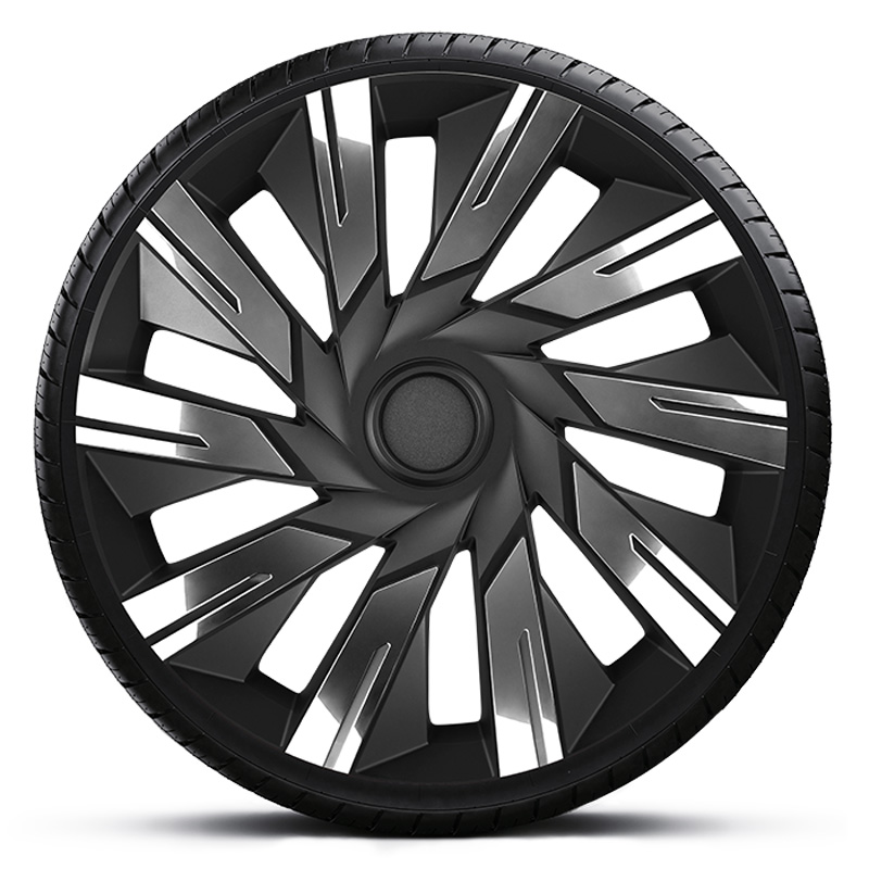Set J-Tec wheel covers Tecna 16-inch chrome/black
