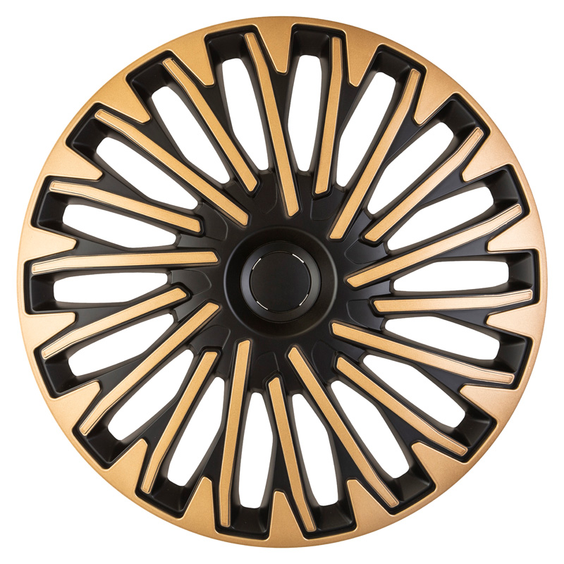 Set wheel covers Soho 15-inch black/gold