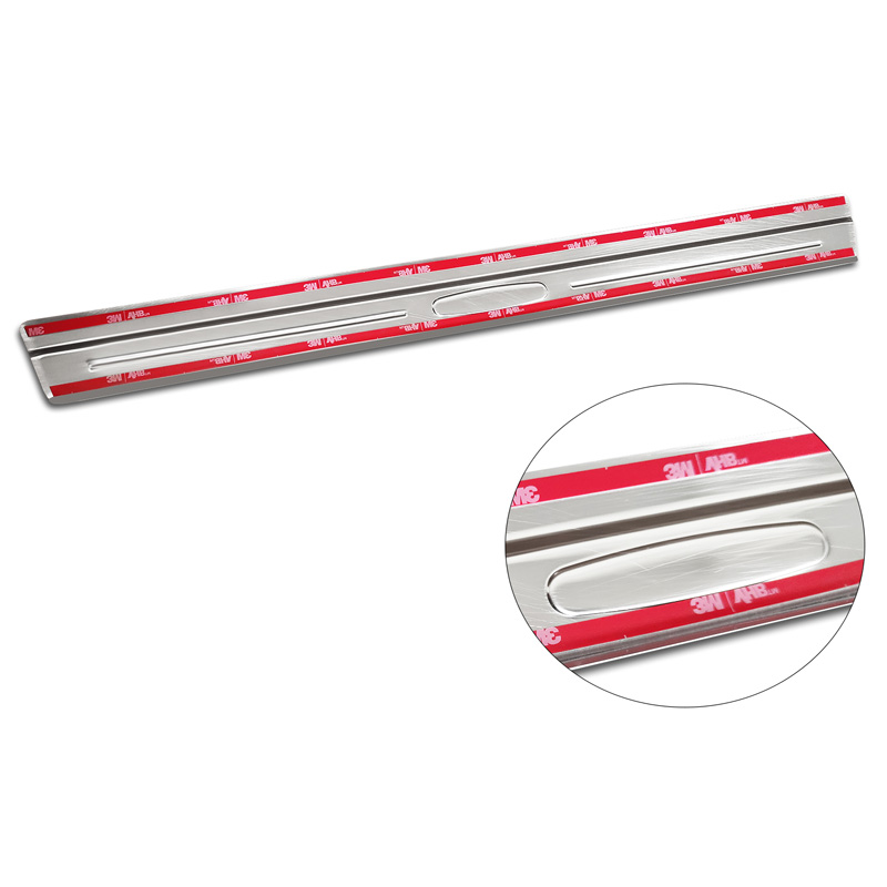 Inox door sill protectors  Volkswagen Taigo 2021- 'Exclusive Edition' - 4-pieces