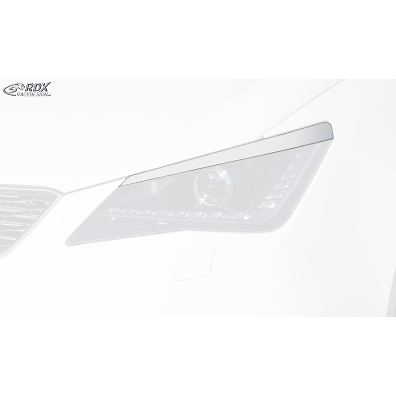 Head light spoilers  Seat Ibiza 6J/6P 2008-2017 incl. ST & SC (ABS)