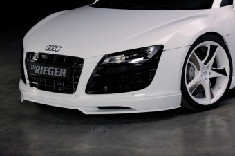 Spoilerzwaard front Spoilerlip Audi R8 Rieger Carbon