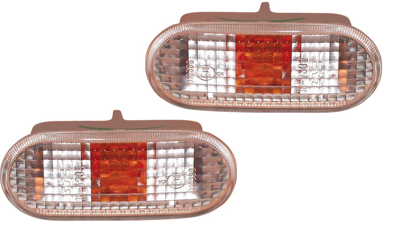 Set Side Indicators  Volkswagen/Seat various models 1996- - White (straight connection)