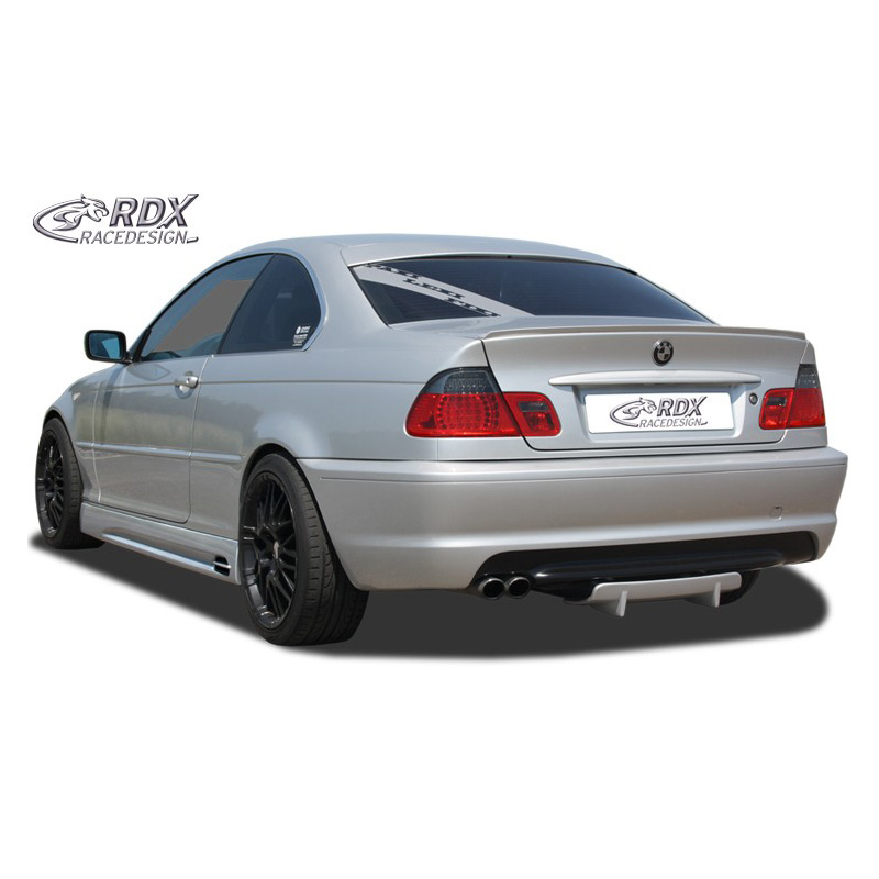 Rear bumper skirt 'Diffuser U-Diff'  BMW 3-Series E46 1999-2007 (PU)
