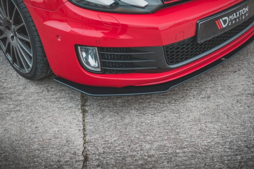 Race Voorspoiler passend voor VW Golf 6 GTI Maxton Design v.3