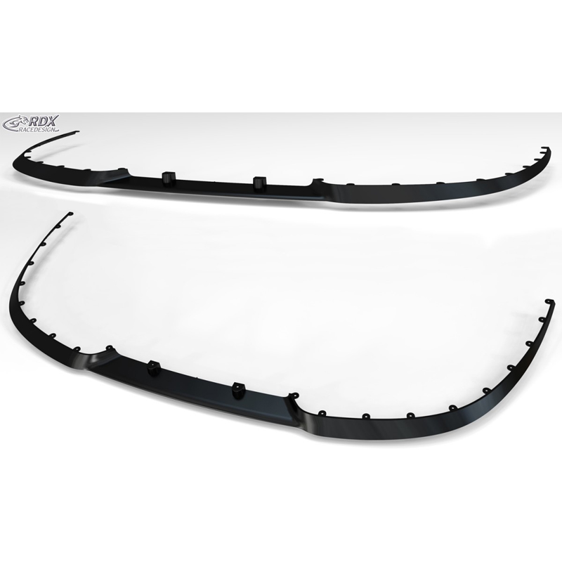 RDX Universal Cup 2.0 Front spoiler lip - Flexible - Black (PU)