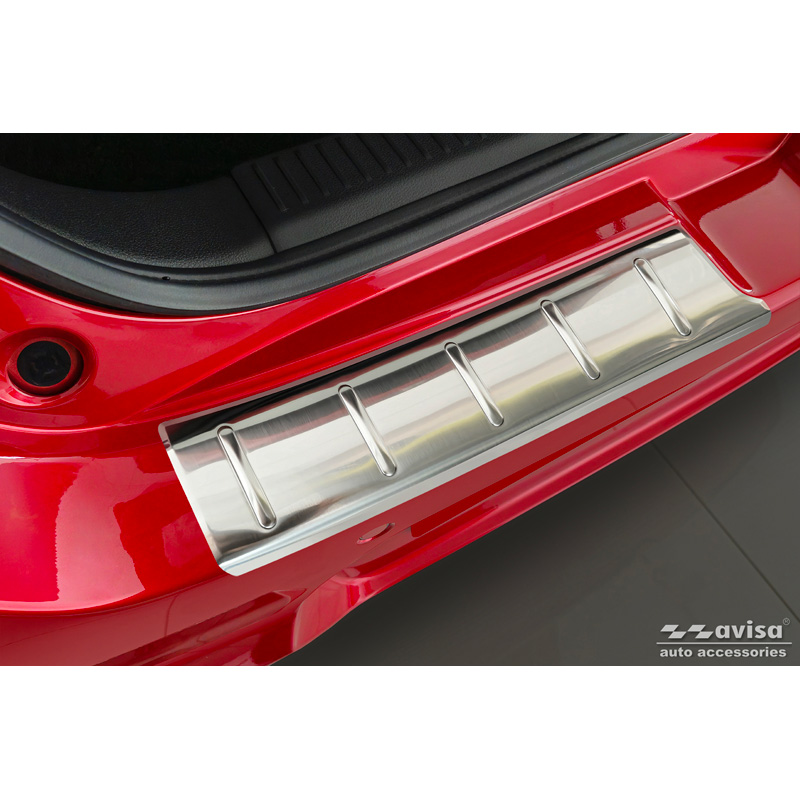 Stainless Steel Rear bumper protector  Suzuki Swift VI 2024- 'Ribs'