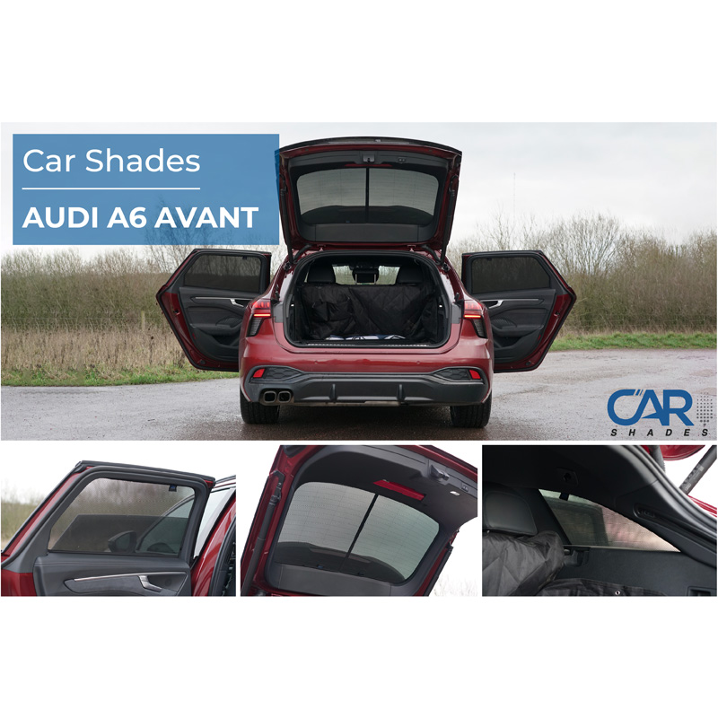 Set Car Shades (rear side doors)  Audi A6 C9 Avant 2025- (2-pieces)