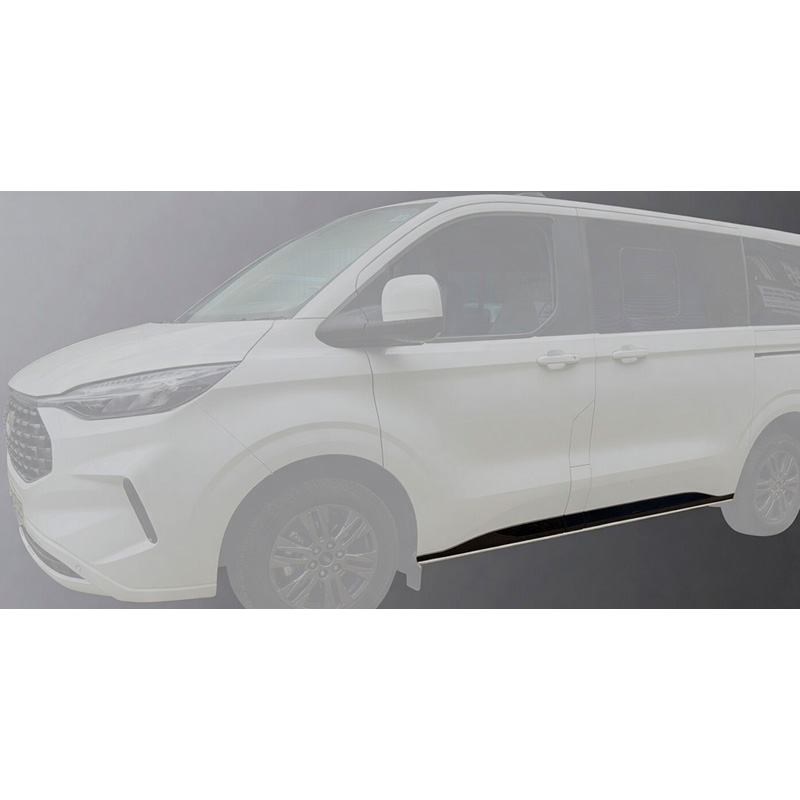 RGM Set Body Moulding Covers  Volkswagen Transporter T7 2024- & Ford Transit/Tourneo Custom 2023- Short Wheel Base - Gloss Black