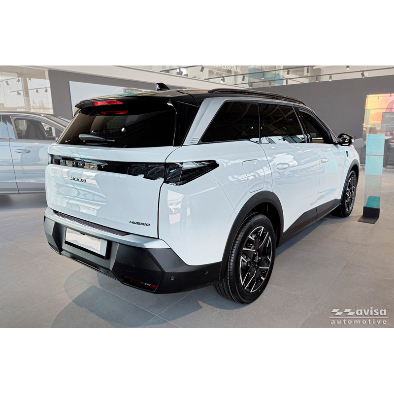 Avisa Stainless Steel Rear bumper protector  Peugeot 5008 III 2024- 'Ribs'