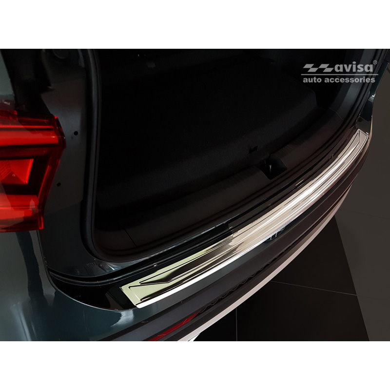 Stainless Steel Rear bumper protector  Seat Tarraco 2019-