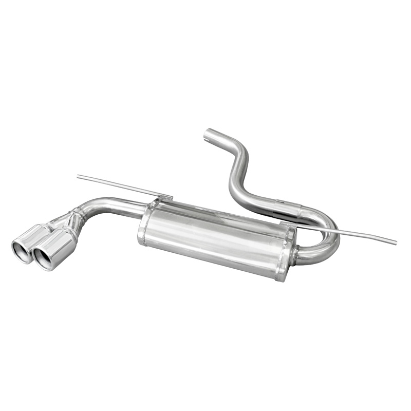 100% Inox Sport Exhaust  Volkswagen Golf VII 1.4 125hp 2013- 2x80mm