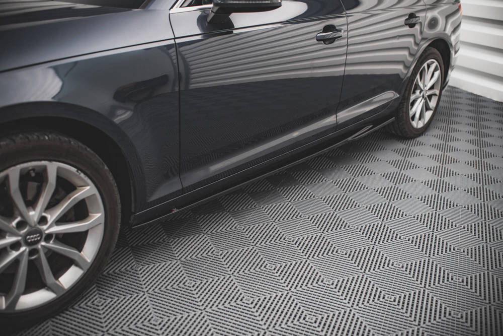 Zijskirts passend voor Audi A4 B9 Avant Maxton