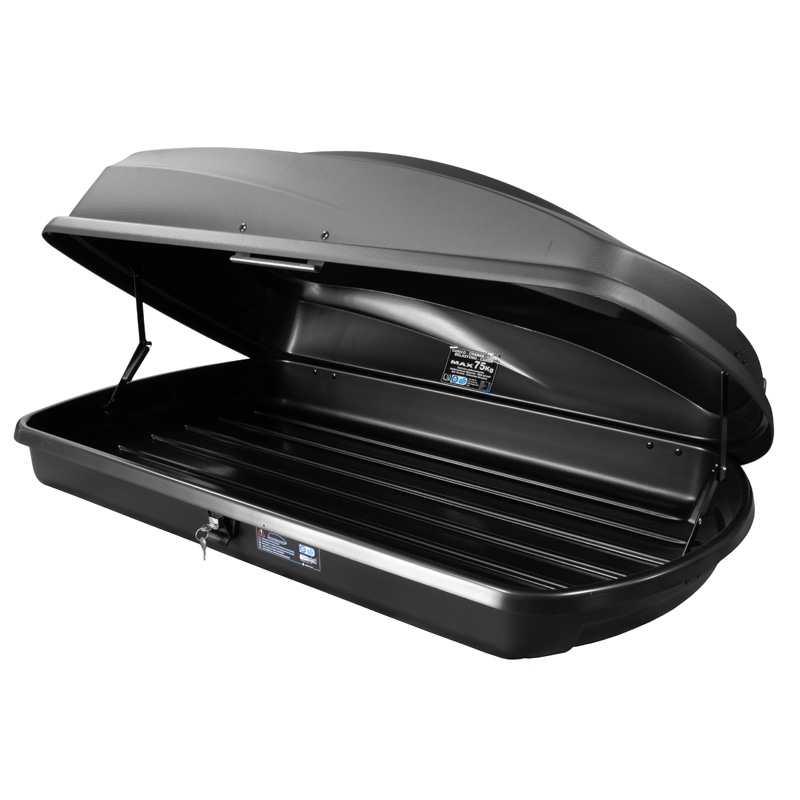 Twinny Load Roof box TBX 370 Liter Matt Black with Texture 138x78x36cm