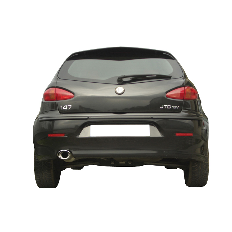 100% Inox Sport Exhaust  Alfa Romeo 147 1.9 JTD 2002- 120x80mm