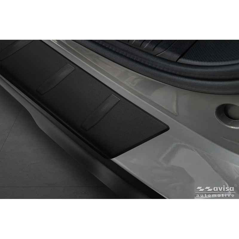 Avisa Matt Black Stainless Steel Rear bumper protector  Subaru Forester (SL) 2025- 'Ribs'