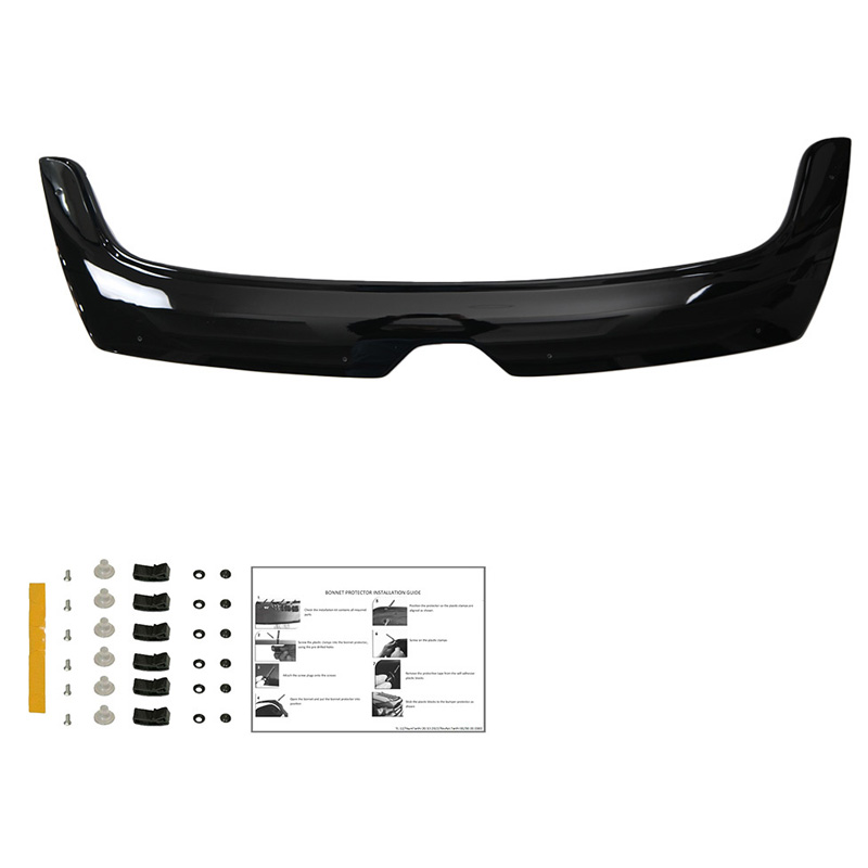 Bonnet Protector  Renault Master 3rd Gen. Facelift 2014-2018 - Gloss black