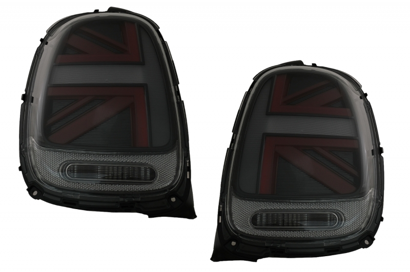 Tail Lights MINI ONE F55 F56 F57 3D 5D Cabrio (2014-2018) JCW Design Color: Red/Smoke