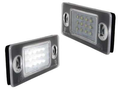LED License Plate Lights Skoda Fabia 1999-2007