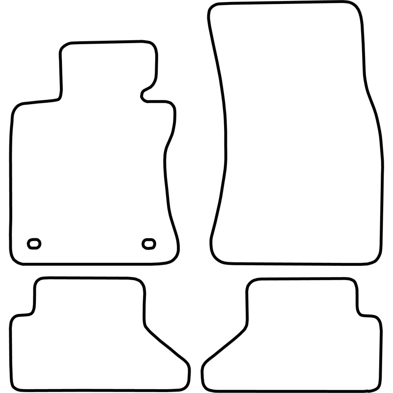 Set car mats  BMW 6-Series 2004-
