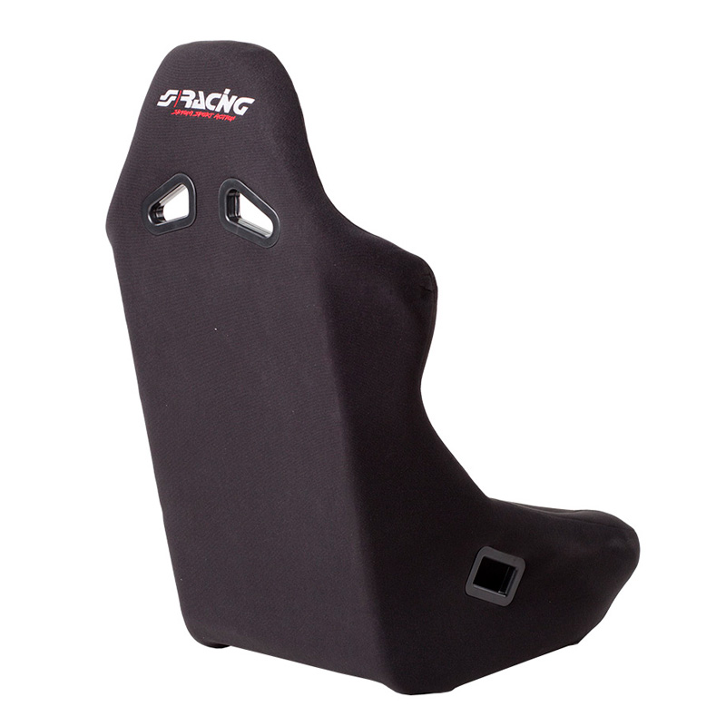 Simoni Racing Sport Seat Damon - Black - Non-Reclinable - incl. Sliders
