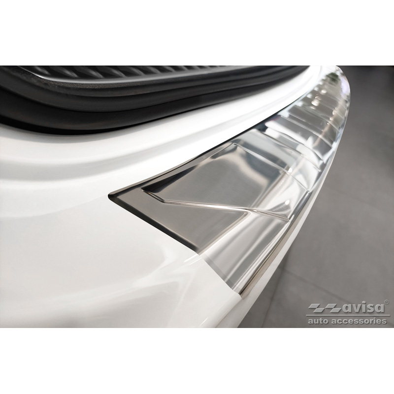 Stainless Steel Rear bumper protector  Mercedes C-Class W206 Kombi 2021- 'Ribs'