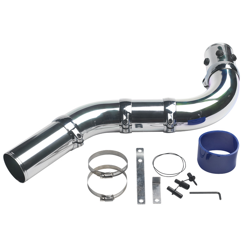 Universal DIY Air-Intake Kit 'Type 2' Chrome 76mm