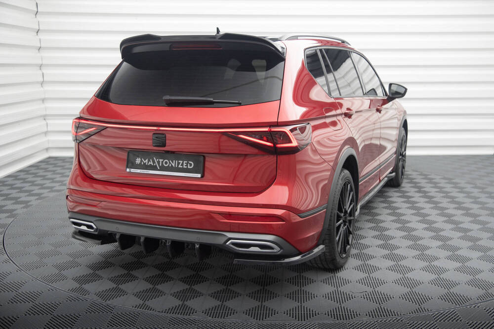 Diffuser passend voor Seat Tarraco FR Maxton Glans Zwart