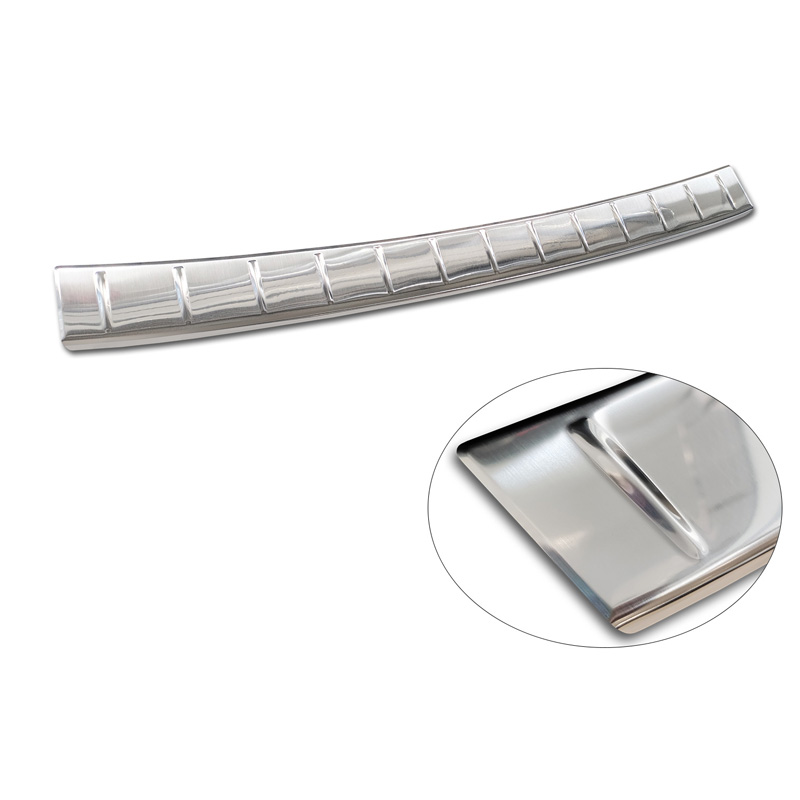 Stainless Steel Rear bumper protector  Mercedes E-Class W214 Sedan 2023- 'Ribs'