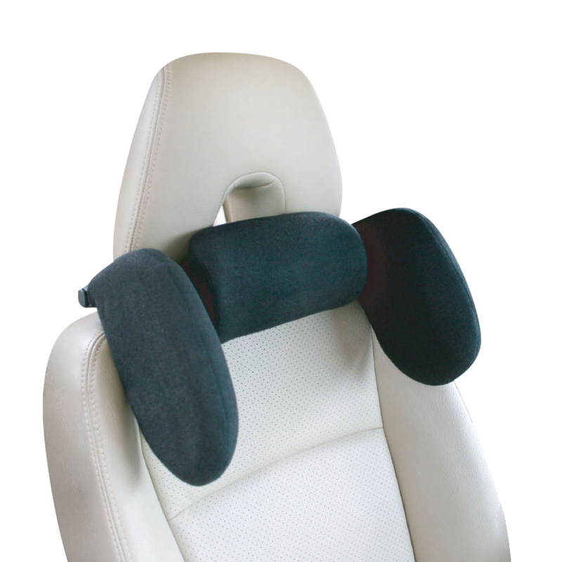 Comfortline Universal Adjustable Travel Head Rest - Black