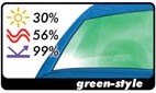 Sunfilter Tintvisor CFC Green-style 0.19x150cm