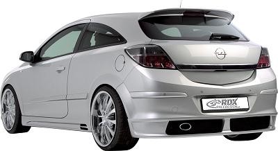 Rear bumper RDX skirt Opel Astra H GTC
