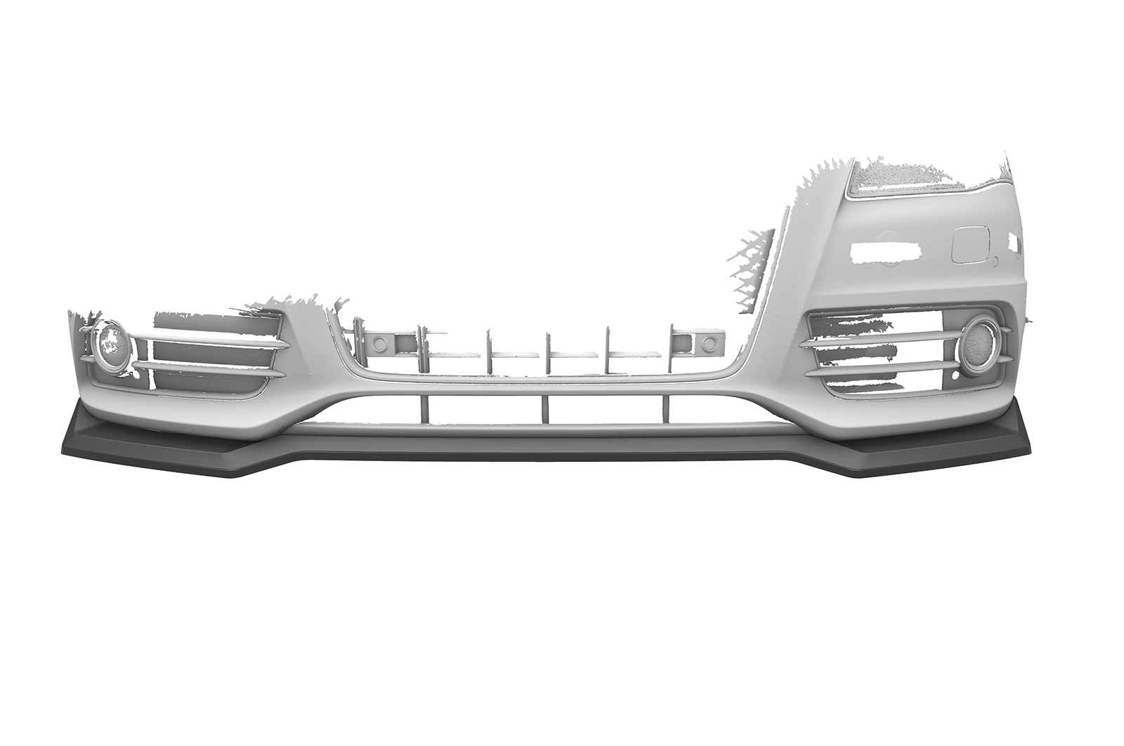 Front Spoiler passend voor Audi A4 S-Line / S4 (B8) – CSR Automotive Cup Spoiler Lip High-Gloss Black