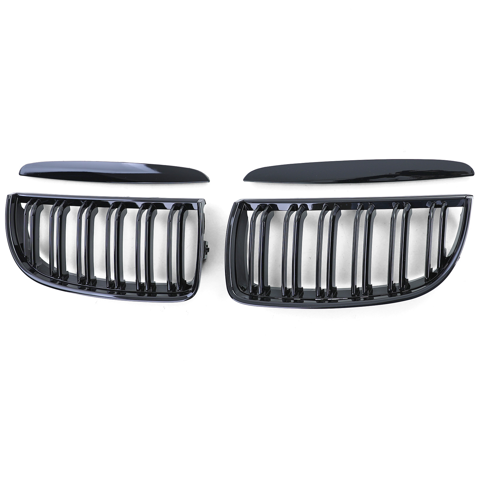 Grill Nieren passend voor BMW E90/91 Zwart M3/Motorsport Stripes 05-08