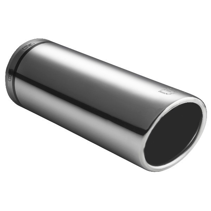 Ulter Sport Exhaust finisher - Round Ø70mm - Length 200mm - Installation 40-60mm - Inox