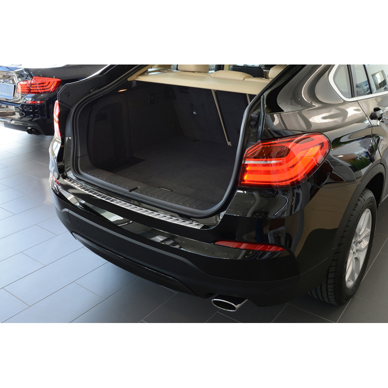 Stainless Steel Rear bumper protector  BMW X4 F26 2014-