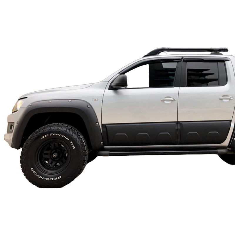 Body Cladding  Volkswagen Amarok MK1 2010-2022 - Matt black
