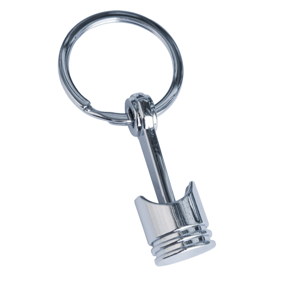 Simoni Racing Key Chain Chromed piston