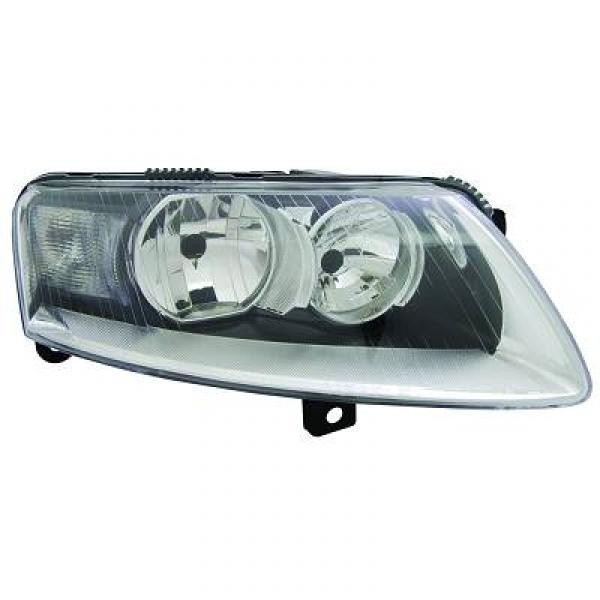 Koplamp links AUDI A6, 08-10 H7+H15