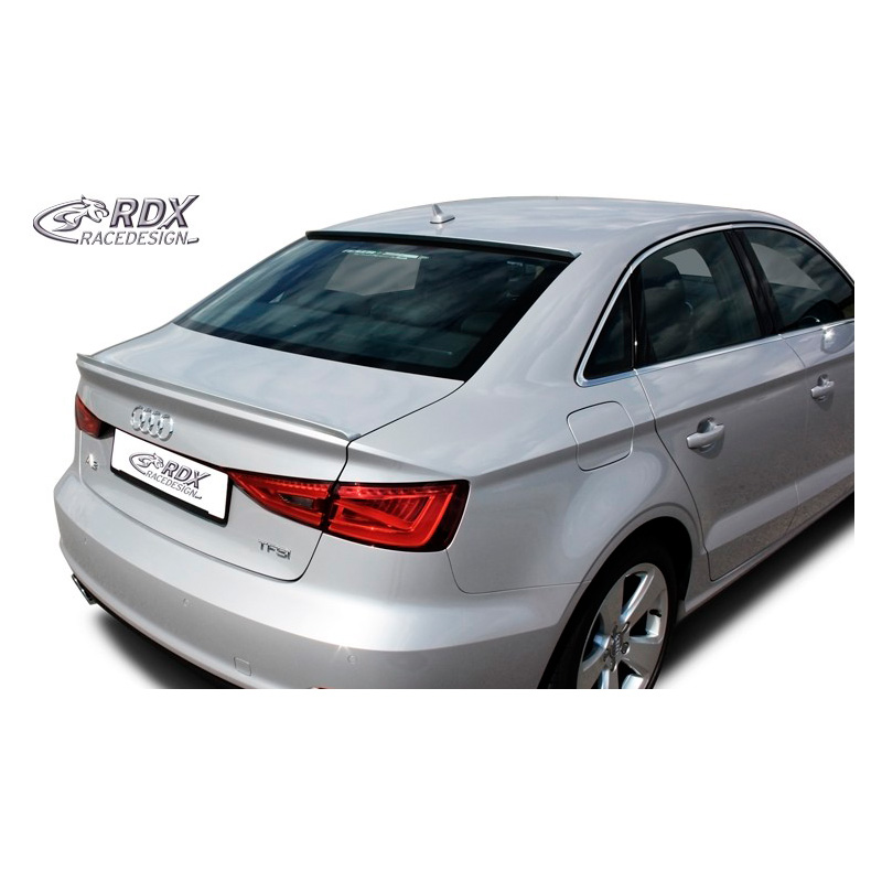 Roof spoiler lip  Audi A3 8V Sedan 2012- (ABS)