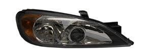 koplamp, H7+H1, elektr verstelb, rechts Nissan Primera, 1999-200