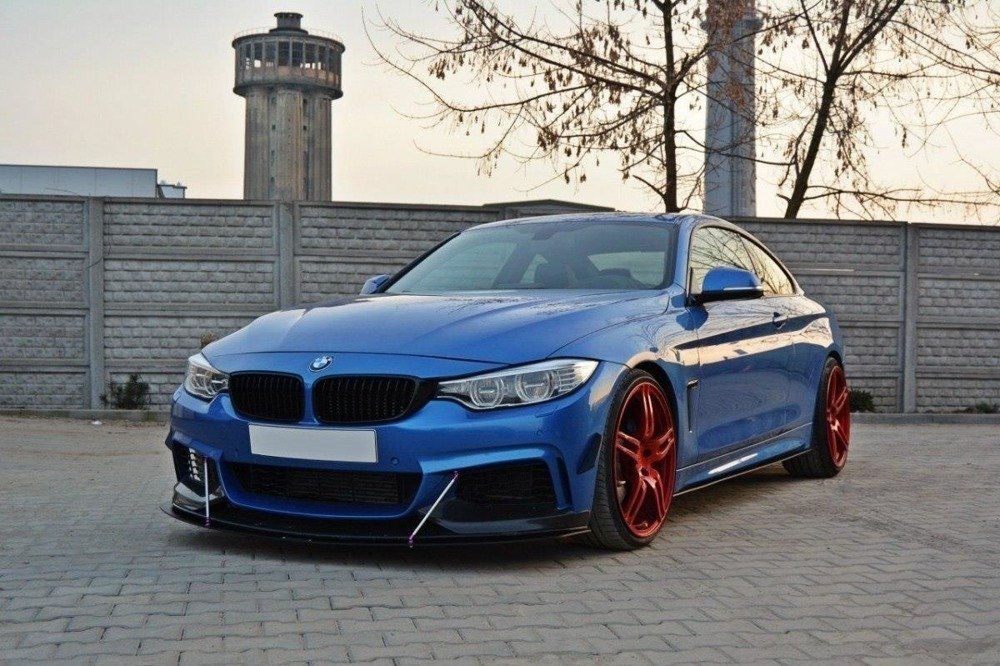 Voorspoiler Diffuser passend voor BMW 4 Serie F32 M-Pack & M-Performance V3