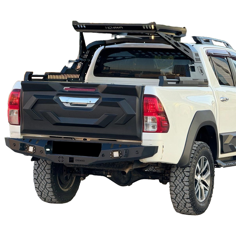Tailgate Cover  Toyota Hilux 8th Gen. 2015-2020 - Matt black