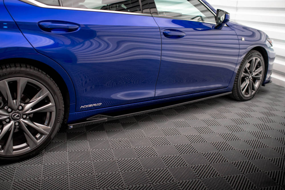 Zijskirts Lexus ES F Sport 2019 - Maxton Glans Zwart