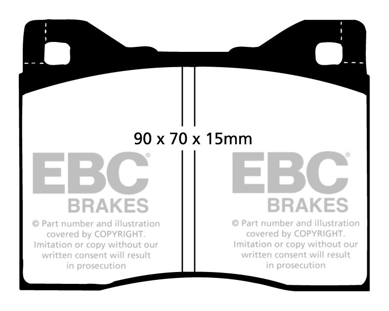 EBC Brakes BMW 3.3 3.2 71-76 Remblokken voorzijde